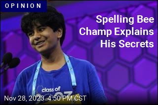 Spelling Bee Champ Explains His Secrets