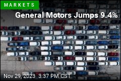 General Motors Jumps 9.4% on Mixed Day for Wall Street