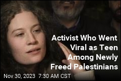 Activist Who Slapped Israeli Troops Among Newly Freed Palestinians