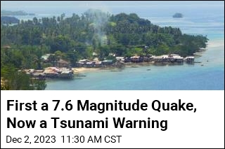 Tsunami Warning Issued After Powerful Quake in Philippines