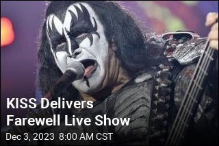 KISS Delivers Farewell Live Show