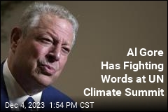 Al Gore Has Fighting Words at UN Climate Summit