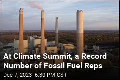 At Climate Summit, a Record Number of Fossil Fuel Reps