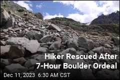 California Hiker Trapped Under Boulder for 7 Hours