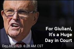 Rudy Giuliani Faces a Court Reckoning Monday