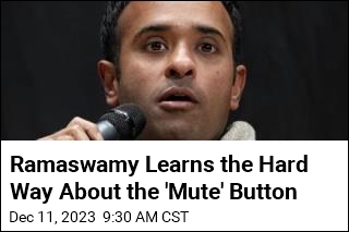 Ramaswamy Learns the Hard Way About the &#39;Mute&#39; Button
