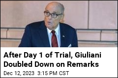 Judge: Giuliani May Have Defamed Plaintiffs Again