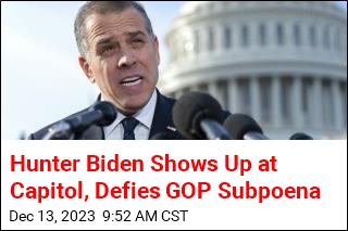 Hunter Biden Comes to Capitol to Defy Subpoena