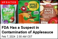 FDA Suspects Contamination of Applesauce Was Intentional