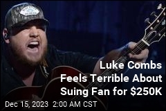 Luke Combs Accidentally Sues Fan for $250K