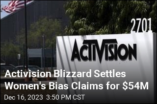 Activision Blizzard to Pay $54M on Women&#39;s Bias Claims