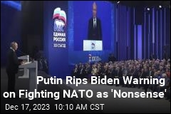 Putin: Russia Has 'No Interest' in Attacking NATO Members