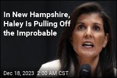 In New Hampshire, Haley Is Gaining on Trump