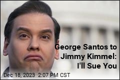 George Santos to Jimmy Kimmel: I&#39;ll Sue You