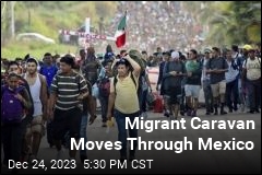 6K Migrants Trek Toward US Border