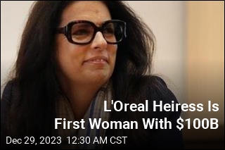 L&#39;Oreal Heiress Is First Woman With $100B