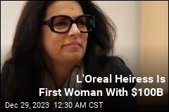 L&#39;Oreal Heiress Is First Woman With $100B
