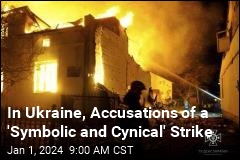 As New Year Begins, a &#39;Cynical&#39; Strike in Ukraine