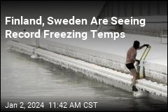 Finland, Sweden See Temps of Minus 40 Degrees