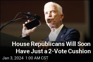 House GOP Majority Is Shrinking Again