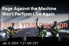 Rage Against the Machine Won&#39;t Perform Live Again