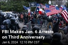 On Anniversary of Capitol Riot, FBI Makes More Arrests