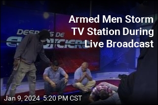 Armed Men Storm Ecuador TV Station