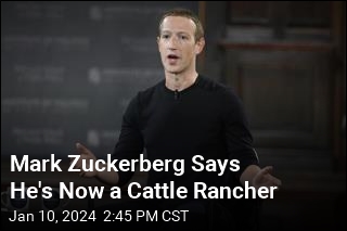 Zuckerberg Says He Wants to Create World&#39;s Best Beef