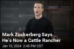 Zuckerberg Says He Wants to Create World&#39;s Best Beef