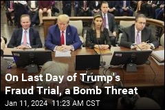 On Last Day of Trump&#39;s Fraud Trial, a Bomb Threat