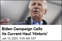 Biden Campaign Strategically Releases Fundraising Tally