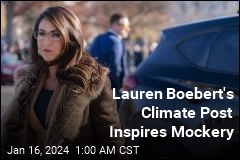 Lauren Boebert Mocked After Post About the Temperature