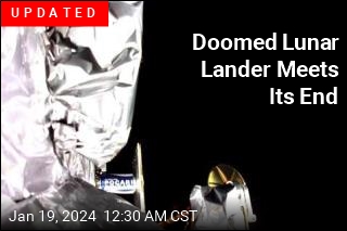 Moon Lander&mdash;and Its Human Remains&mdash;to Burn
