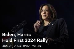 Biden, Harris Focus on Abortion in First 2024 Rally