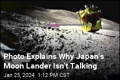 Japan&#39;s Moon Lander Wasn&#39;t Supposed to Land Like This