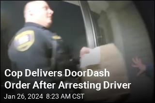 Cop Delivers DoorDash Order After Arresting Driver
