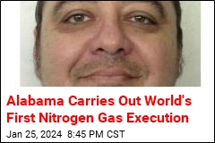 Alabama Executes Inmate in First Use of Nitrogen Gas