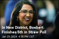 In New District, Boebert Finishes 5th in Straw Poll