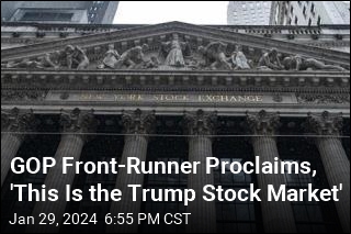 GOP Front-Runner Proclaims, &#39;This is the Trump Stock Market&#39;