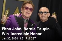 Elton John, Bernie Taupin Win Gershwin Prize