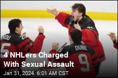 4 NHLers Charged With Sexual Assault