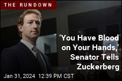 &#39;You Have Blood on Your Hands,&#39; Senator Tells Zuckerberg