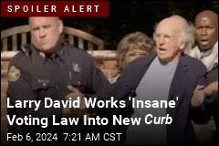 Larry David Works &#39;Insane&#39; Voting Law Into New Curb