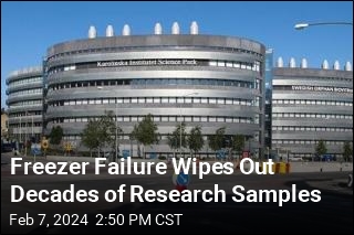 Freezer Failure Wipes Out Decades of Research Samples