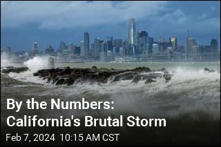 California&#39;s Historic Storm, by the Numbers
