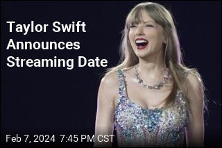 Taylor Swift Announces Streaming Date