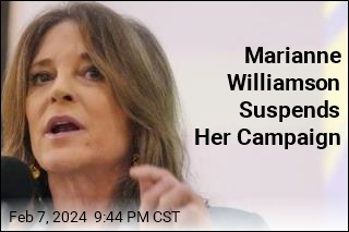 Marianne Williamson Suspends Her Campaign