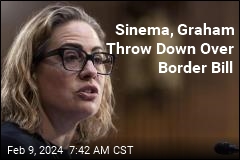 GOP Senator Slams Sinema for 'Half-Ass' Border Deal