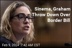 GOP Senator Slams Sinema for &#39;Half-Ass&#39; Border Deal