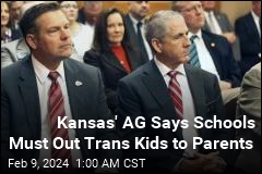 Kansas' AG Says Schools Must Out Trans Kids